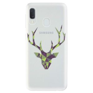 Odolné silikónové puzdro iSaprio - Deer Green - Samsung Galaxy A20e vyobraziť
