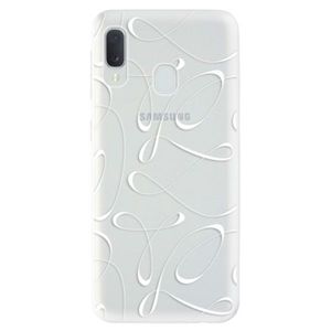 Odolné silikónové puzdro iSaprio - Fancy - white - Samsung Galaxy A20e vyobraziť