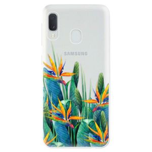 Odolné silikónové puzdro iSaprio - Exotic Flowers - Samsung Galaxy A20e vyobraziť
