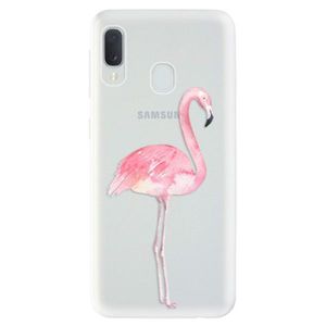 Odolné silikónové puzdro iSaprio - Flamingo 01 - Samsung Galaxy A20e vyobraziť
