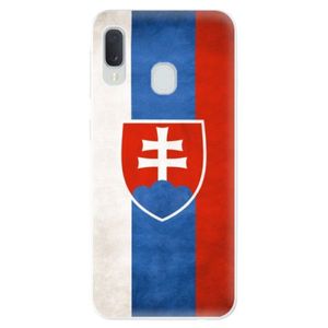 Odolné silikónové puzdro iSaprio - Slovakia Flag - Samsung Galaxy A20e vyobraziť