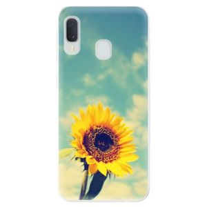 Odolné silikónové puzdro iSaprio - Sunflower 01 - Samsung Galaxy A20e vyobraziť