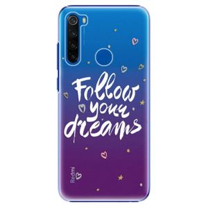 Plastové puzdro iSaprio - Follow Your Dreams - white - Xiaomi Redmi Note 8T vyobraziť