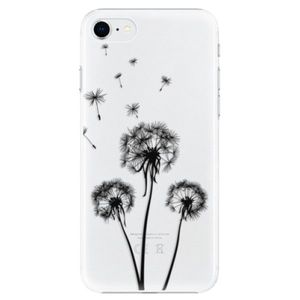 Plastové puzdro iSaprio - Three Dandelions - black - iPhone SE 2020 vyobraziť
