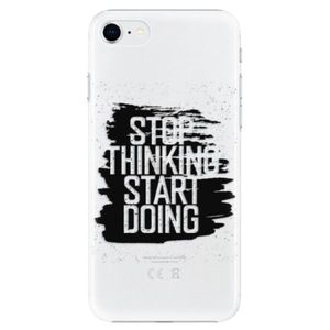 Plastové puzdro iSaprio - Start Doing - black - iPhone SE 2020 vyobraziť