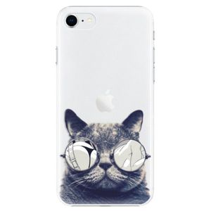 Plastové puzdro iSaprio - Crazy Cat 01 - iPhone SE 2020 vyobraziť