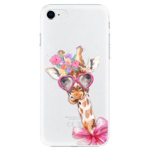 Plastové puzdro iSaprio - Lady Giraffe - iPhone SE 2020 vyobraziť