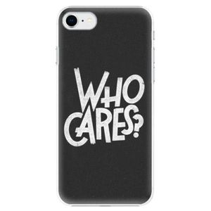 Plastové puzdro iSaprio - Who Cares - iPhone SE 2020 vyobraziť