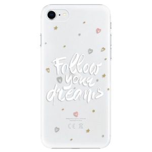 Plastové puzdro iSaprio - Follow Your Dreams - white - iPhone SE 2020 vyobraziť