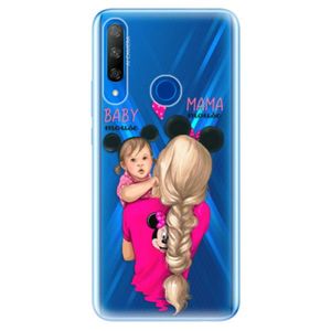 Odolné silikónové puzdro iSaprio - Mama Mouse Blond and Girl - Huawei Honor 9X vyobraziť