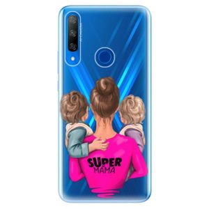 Odolné silikónové puzdro iSaprio - Super Mama - Two Boys - Huawei Honor 9X vyobraziť