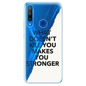 Odolné silikónové puzdro iSaprio - Makes You Stronger - Huawei Honor 9X vyobraziť