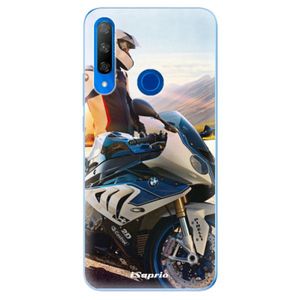 Odolné silikónové puzdro iSaprio - Motorcycle 10 - Huawei Honor 9X vyobraziť