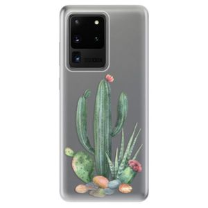 Odolné silikónové puzdro iSaprio - Cacti 02 - Samsung Galaxy S20 Ultra vyobraziť