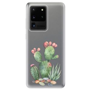 Odolné silikónové puzdro iSaprio - Cacti 01 - Samsung Galaxy S20 Ultra vyobraziť