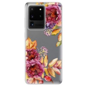 Odolné silikónové puzdro iSaprio - Fall Flowers - Samsung Galaxy S20 Ultra vyobraziť