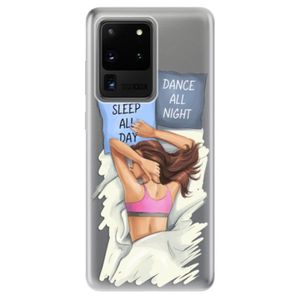Odolné silikónové puzdro iSaprio - Dance and Sleep - Samsung Galaxy S20 Ultra vyobraziť