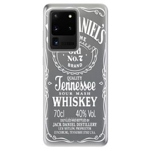 Odolné silikónové puzdro iSaprio - Transparent White Jack - Samsung Galaxy S20 Ultra vyobraziť