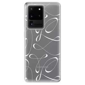Odolné silikónové puzdro iSaprio - Fancy - white - Samsung Galaxy S20 Ultra vyobraziť