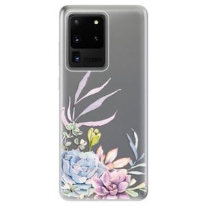 Odolné silikónové puzdro iSaprio - Succulent 01 - Samsung Galaxy S20 Ultra vyobraziť
