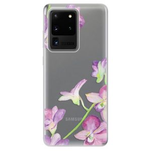 Odolné silikónové puzdro iSaprio - Purple Orchid - Samsung Galaxy S20 Ultra vyobraziť