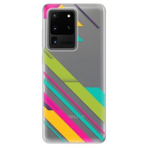 Odolné silikónové puzdro iSaprio - Color Stripes 03 - Samsung Galaxy S20 Ultra vyobraziť