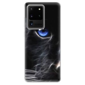 Odolné silikónové puzdro iSaprio - Black Puma - Samsung Galaxy S20 Ultra vyobraziť