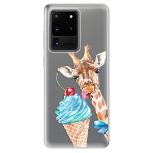Odolné silikónové puzdro iSaprio - Love Ice-Cream - Samsung Galaxy S20 Ultra vyobraziť