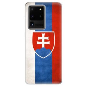 Odolné silikónové puzdro iSaprio - Slovakia Flag - Samsung Galaxy S20 Ultra vyobraziť