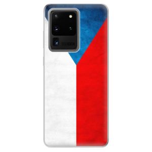Odolné silikónové puzdro iSaprio - Czech Flag - Samsung Galaxy S20 Ultra vyobraziť