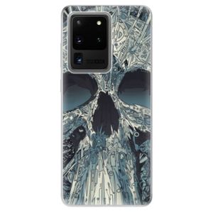 Odolné silikónové puzdro iSaprio - Abstract Skull - Samsung Galaxy S20 Ultra vyobraziť