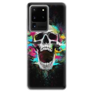 Odolné silikónové puzdro iSaprio - Skull in Colors - Samsung Galaxy S20 Ultra vyobraziť