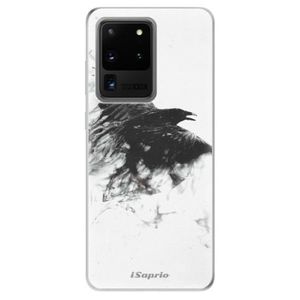 Odolné silikónové puzdro iSaprio - Dark Bird 01 - Samsung Galaxy S20 Ultra vyobraziť