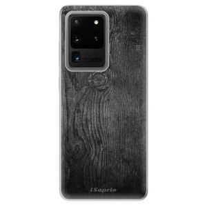 Odolné silikónové puzdro iSaprio - Black Wood 13 - Samsung Galaxy S20 Ultra vyobraziť