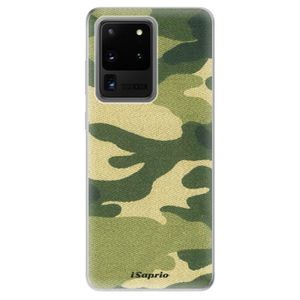 Odolné silikónové puzdro iSaprio - Green Camuflage 01 - Samsung Galaxy S20 Ultra vyobraziť