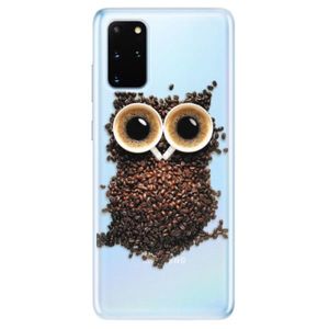 Odolné silikónové puzdro iSaprio - Owl And Coffee - Samsung Galaxy S20+ vyobraziť