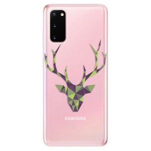 Odolné silikónové puzdro iSaprio - Deer Green - Samsung Galaxy S20 vyobraziť
