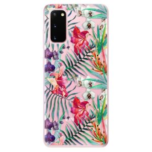 Odolné silikónové puzdro iSaprio - Flower Pattern 03 - Samsung Galaxy S20 vyobraziť