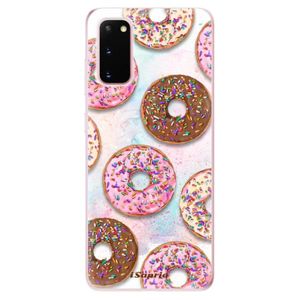 Odolné silikónové puzdro iSaprio - Donuts 11 - Samsung Galaxy S20 vyobraziť
