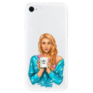Odolné silikónové puzdro iSaprio - Coffe Now - Redhead - iPhone SE 2020 vyobraziť