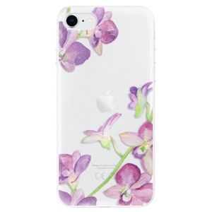 Odolné silikónové puzdro iSaprio - Purple Orchid - iPhone SE 2020 vyobraziť