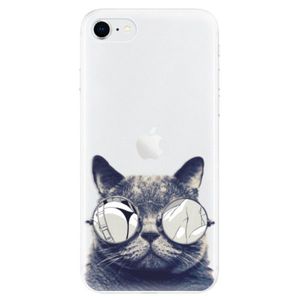 Odolné silikónové puzdro iSaprio - Crazy Cat 01 - iPhone SE 2020 vyobraziť