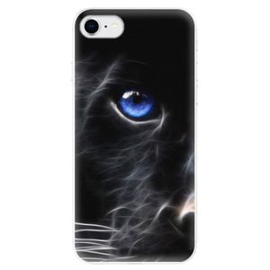 Odolné silikónové puzdro iSaprio - Black Puma - iPhone SE 2020 vyobraziť