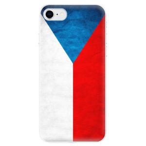 Odolné silikónové puzdro iSaprio - Czech Flag - iPhone SE 2020 vyobraziť