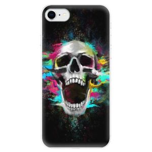 Odolné silikónové puzdro iSaprio - Skull in Colors - iPhone SE 2020 vyobraziť