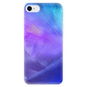 Odolné silikónové puzdro iSaprio - Purple Feathers - iPhone SE 2020 vyobraziť