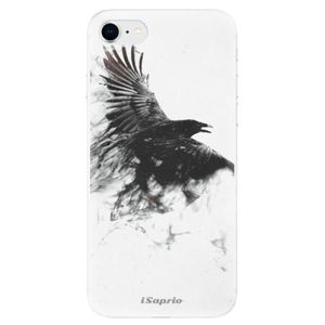 Odolné silikónové puzdro iSaprio - Dark Bird 01 - iPhone SE 2020 vyobraziť