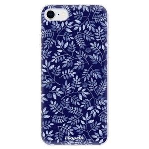 Odolné silikónové puzdro iSaprio - Blue Leaves 05 - iPhone SE 2020 vyobraziť