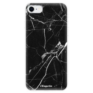 Odolné silikónové puzdro iSaprio - Black Marble 18 - iPhone SE 2020 vyobraziť