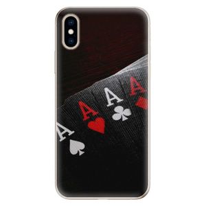 Odolné silikónové puzdro iSaprio - Poker - iPhone XS vyobraziť